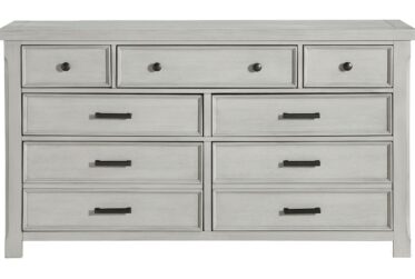 Willowbrook Light Gray 7-Drawer Dresser