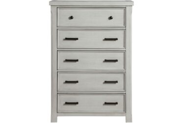 Willowbrook Light Gray 5-Drawer Chest