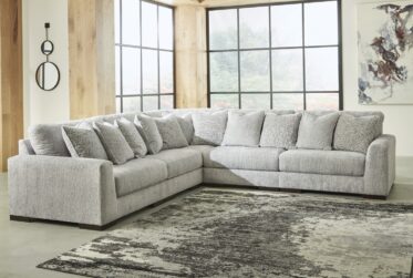 Regent Pewter Park 5-Piece Sectional