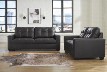 Barlin Mills Carbon 2 Piece Sofa & Loveseat Set
