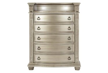 Cavalier Silver Chest With Marble Top