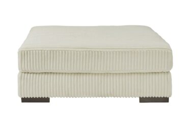 Lindyn Ivory Ottoman