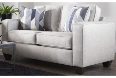 Crypton Slate Loveseat