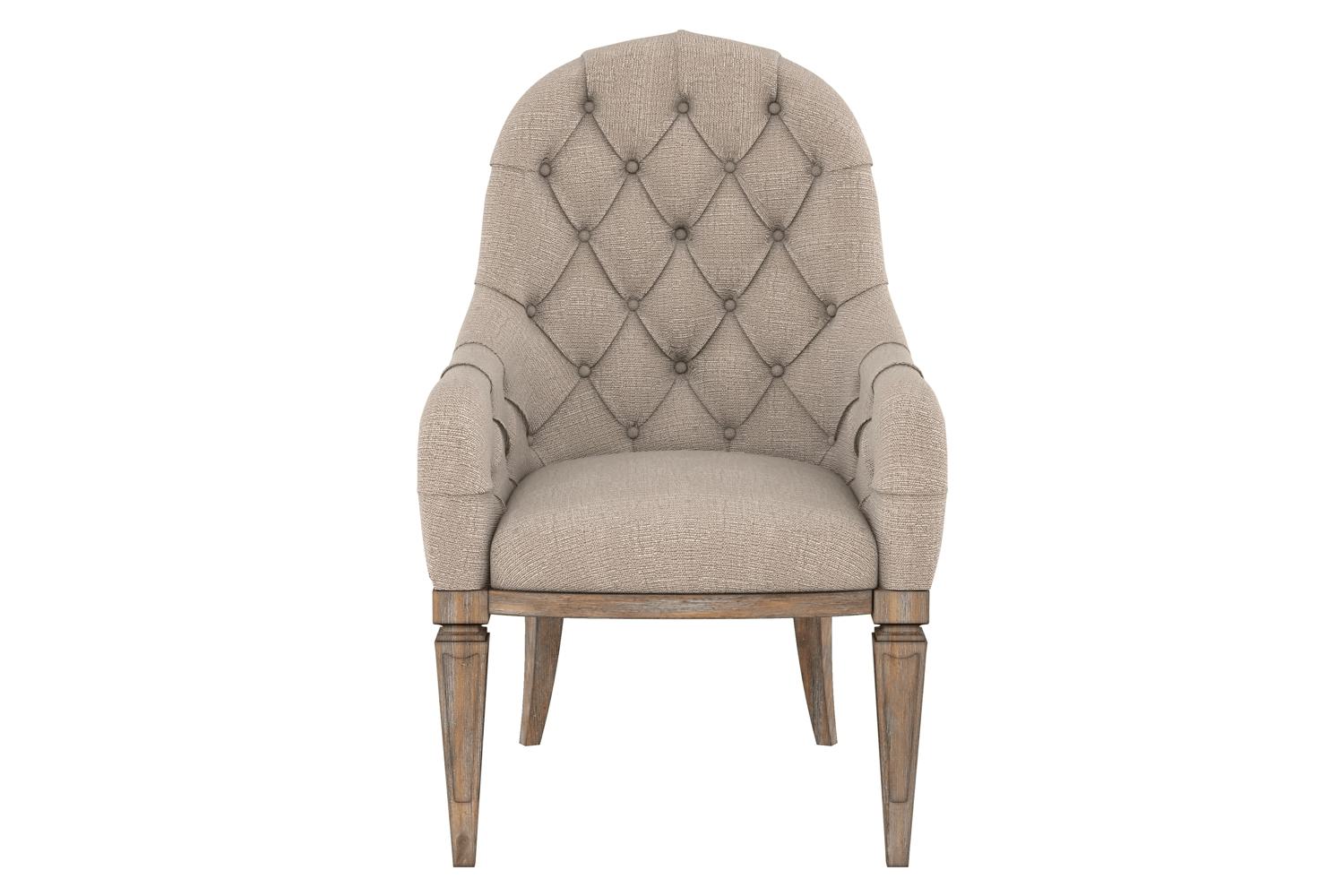 Architrave Upholstered Arm Chair