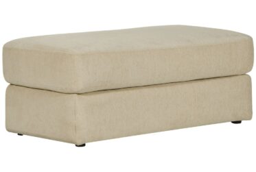 Lamar Cream Ottoman