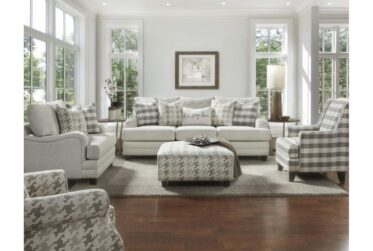 Basic Wool 94″ 2 Piece Living Room Set