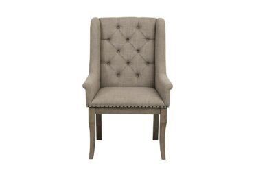 Vermillion Upholstered Arm Chair