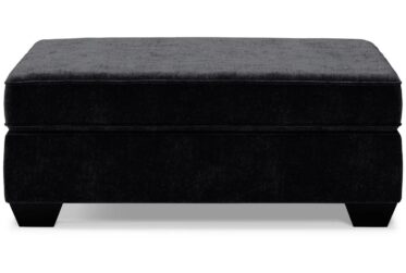 Lavernett Charcoal Cocktail Ottoman