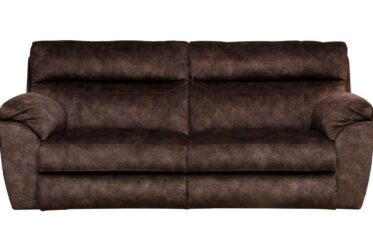 Sedona Mocha 91″ Power Reclining Sofa With Power Headrest