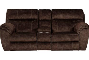 Sedona Mocha Power Reclining Loveseat With Power Headrest