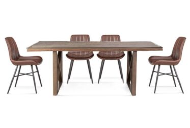 Cambria Dining Table & 6 Dylan Chairs