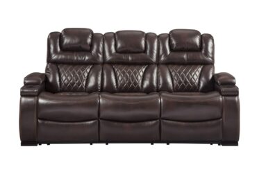 Warnerton Chocolate 84″ Power Reclining Sofa