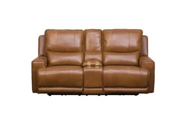 8005 Camel Leather Power Reclining Loveseat