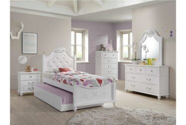 Alana Youth Twin 4 Piece Bedroom Set