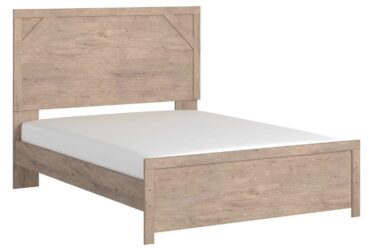 Senniberg Queen Brown Panel Bed