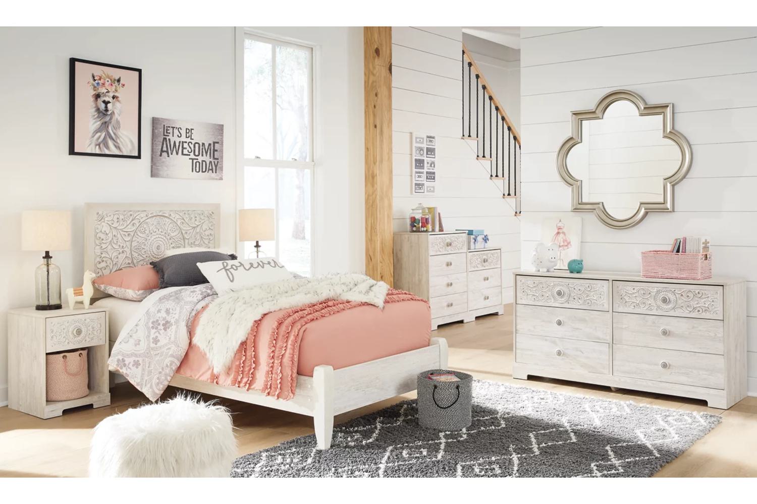 Paxberry Youth Full 4 Piece Bedroom Set