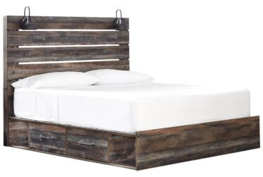 Drystan King Panel Storage Bed