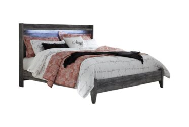 Baystorm King Lighted Panel Bed
