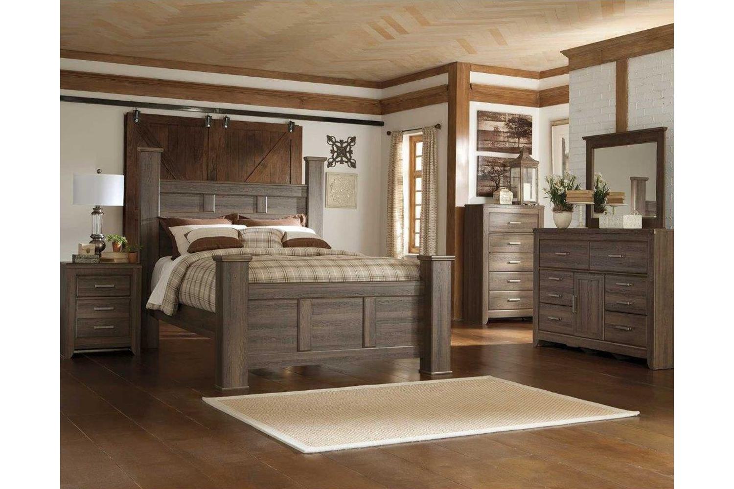 Juararo Queen Poster 5 Piece Bedroom Set