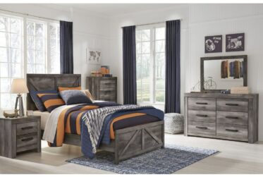 Wynnlow Youth Full 5 Piece Bedroom Set