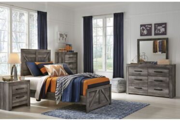 Wynnlow Youth Twin 5 Piece Bedroom Set