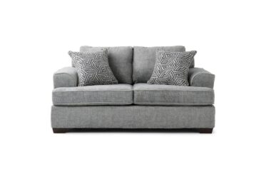 Ritzy Gray Loveseat