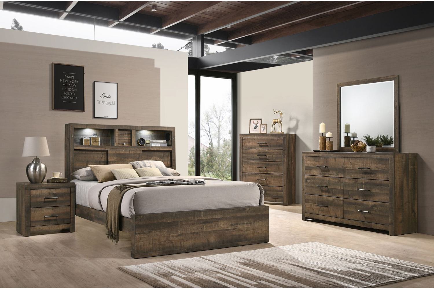 Bailey Music King 5 Piece Bedroom Set