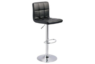 Bellatier Black 33″ Adjustable Bar Stool