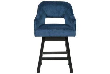 Tallenger Blue 25″ Swivel Counter Stool
