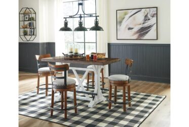 Valebeck Counter Height 5 Piece Dining Set