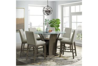 Dapper 7 Piece Counter Height Dining Set