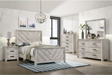 Ellen Youth Full 4 Piece Bedroom Set