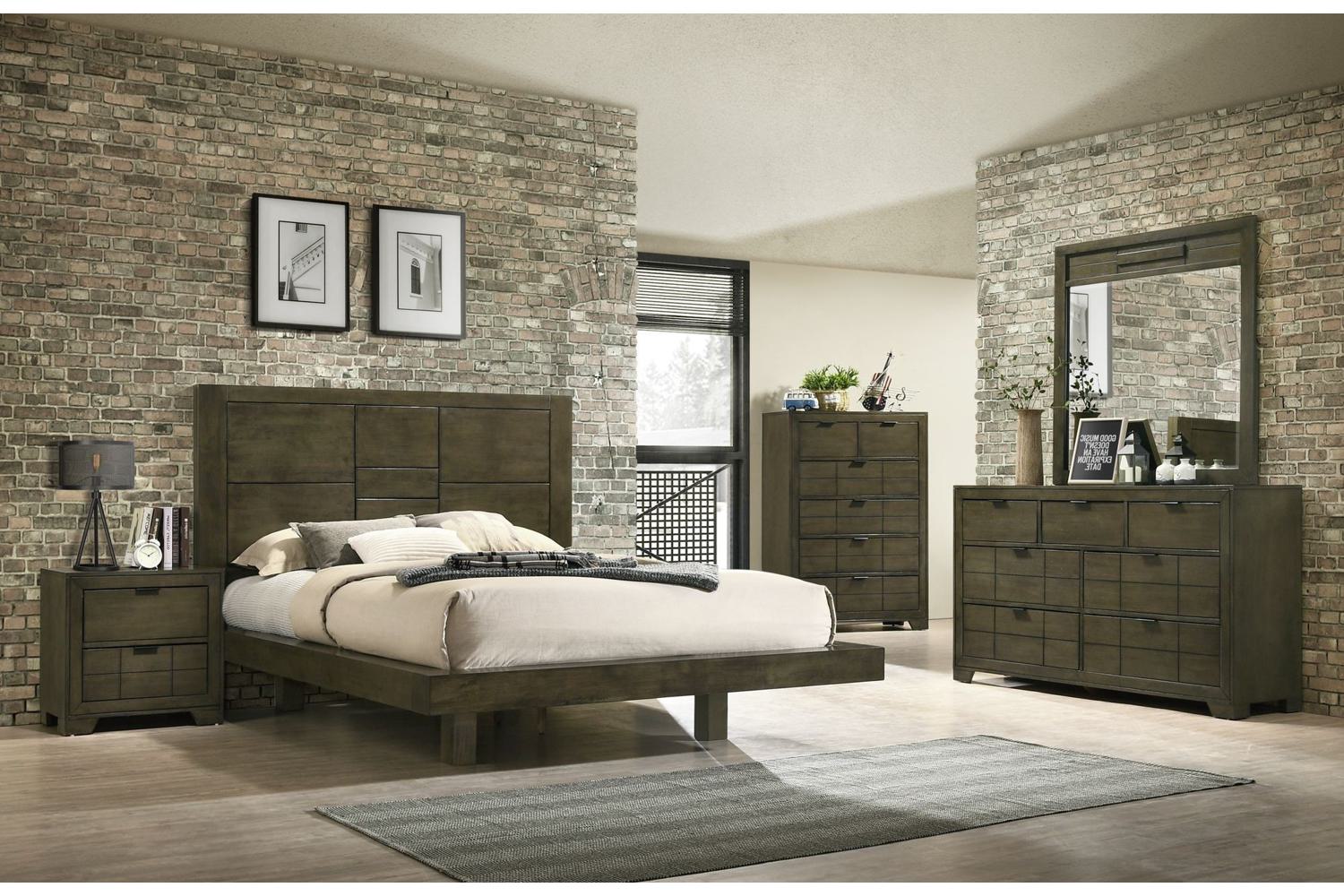 Logic Queen 4 Piece Bedroom Set