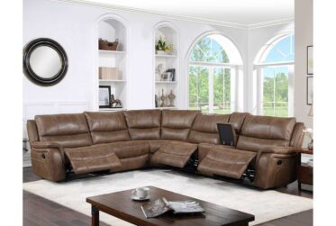 Lehi Brindle 119″ 6 Piece Sectional