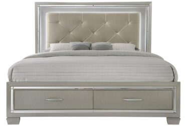 Platinum King Storage Bed