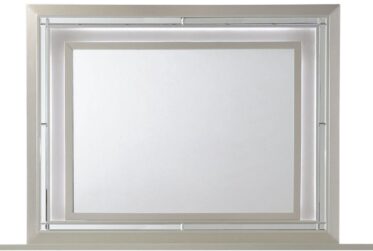 Platinum Mirror With Light