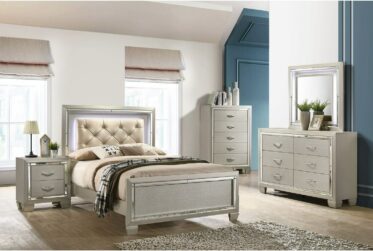 Platinum Youth Full 4 Piece Bedroom Set