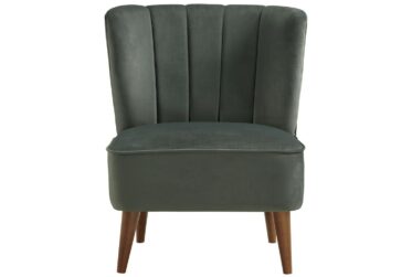 Joss Gunmetal Accent Chair