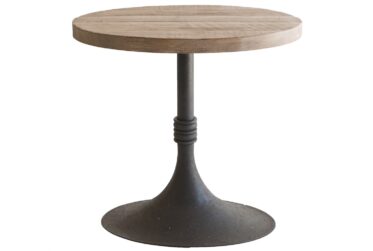 Sadie Gray Iron End Table