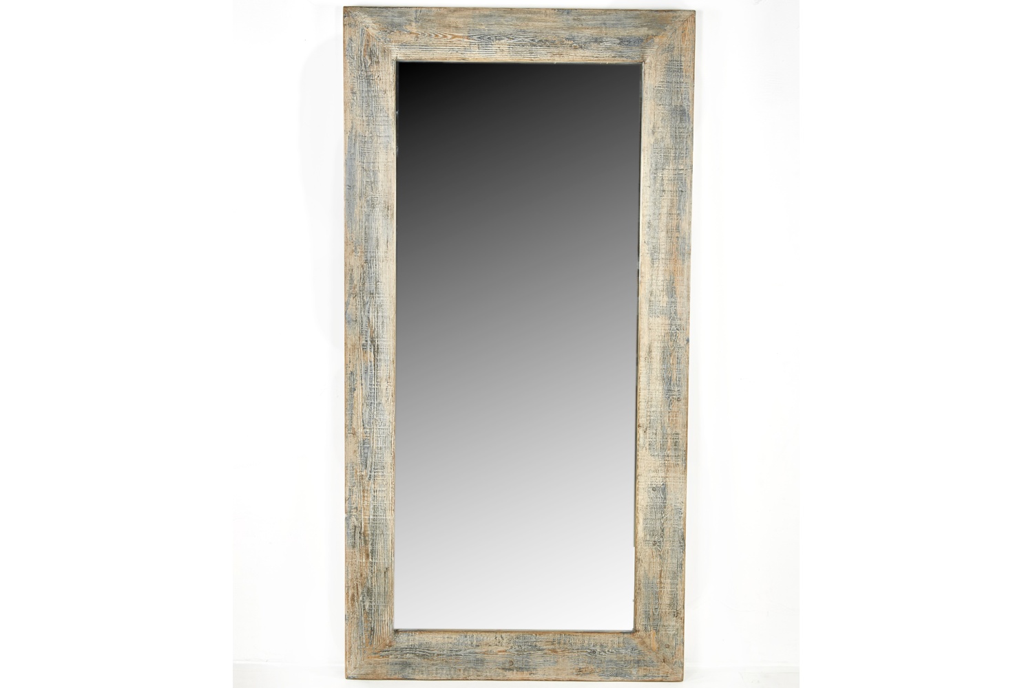 Santa Barbara Blue Leaner Mirror