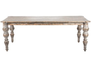 Kaia Gray & Black Dining Table