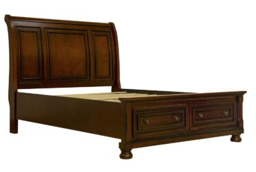 Begonia Brown King Storage Bed