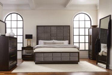 Durango Peppercorn King 4 Piece Bedroom Set