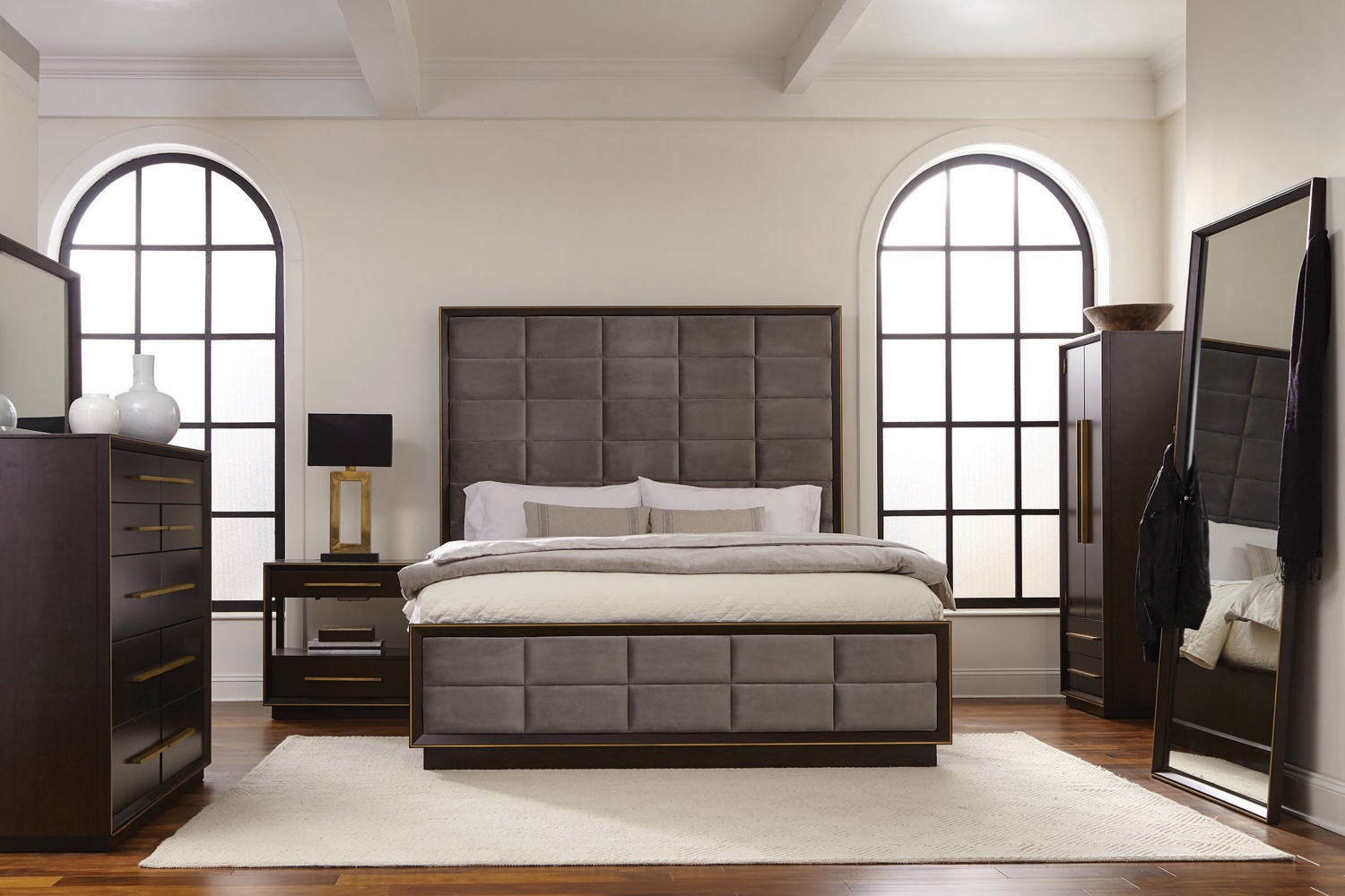 Durango Peppercorn King 5 Piece Bedroom Set