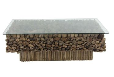 Brown Driftwood Coffee Table