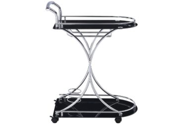 Arguila Black Bar Cart