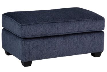 Dakota Navy Ottoman