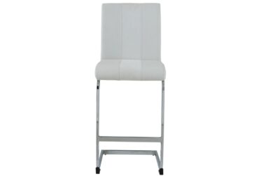 D915 White Bar Stool