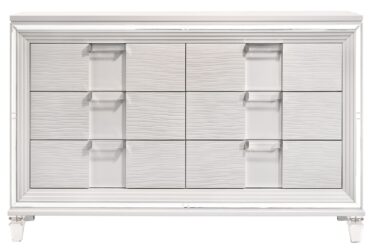 Twenty Nine White 6-Drawer Dresser