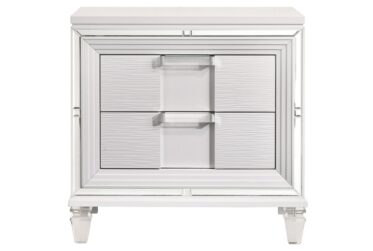 Twenty Nine White 2-Drawer Nightstand